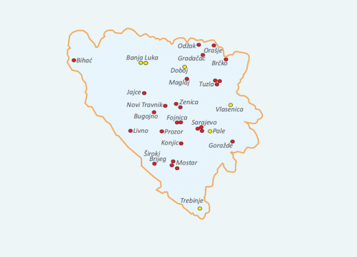 mapa lokacija sumero