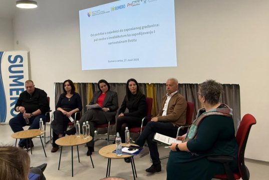 Projekat WorkIN: Predstavljeni modeli i prakse za osnaživanje zapošljavanje osoba s invaliditetom